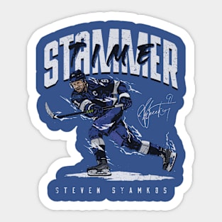 Steven Stamkos Tampa Bay Stammer Time Sticker